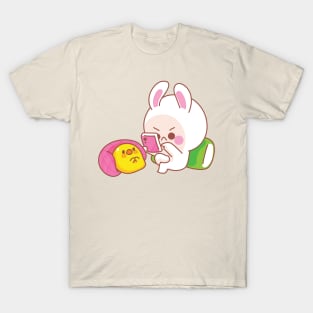 Cute Rabbit in Angry mood T-Shirt